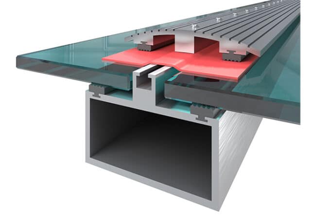 HENKEL3 TEROSON TA ALU APPLICATION Abdichtung Metallrahmen Glas