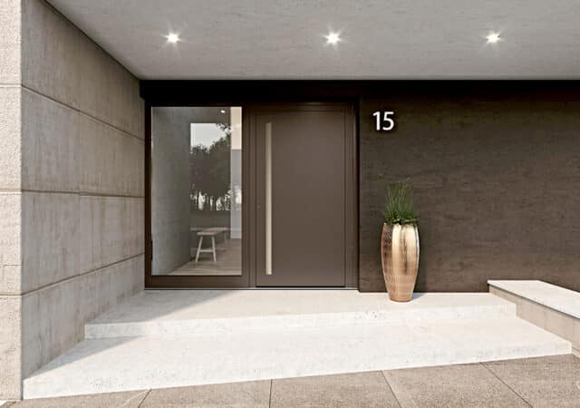 Architektenhaus Le Corbusier Haustür Milieu ausenENT ID138256 kopiëren