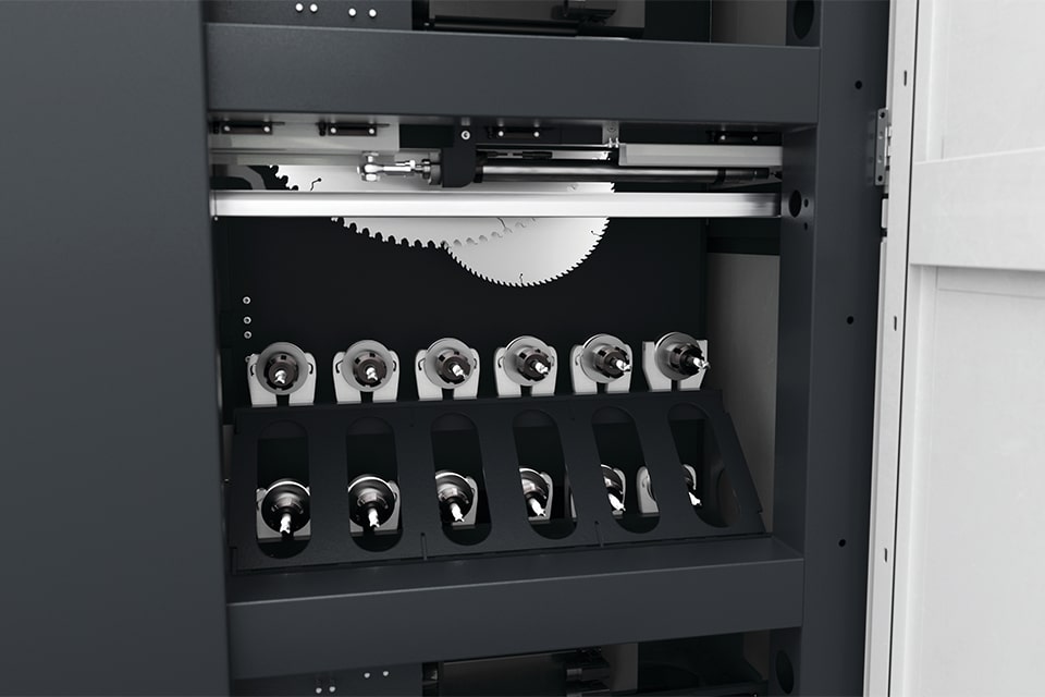 elumatec4 SBZ145 MOBILE TOOL CHANGER meerijdend gereedschapmaga kopie