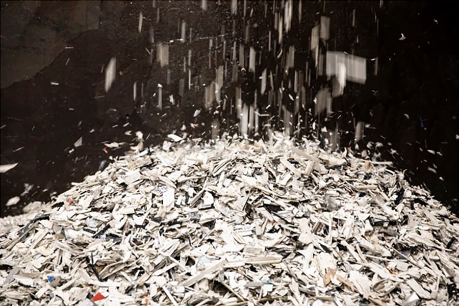 Recyceltes Material für den geschlossenen Kreislauf