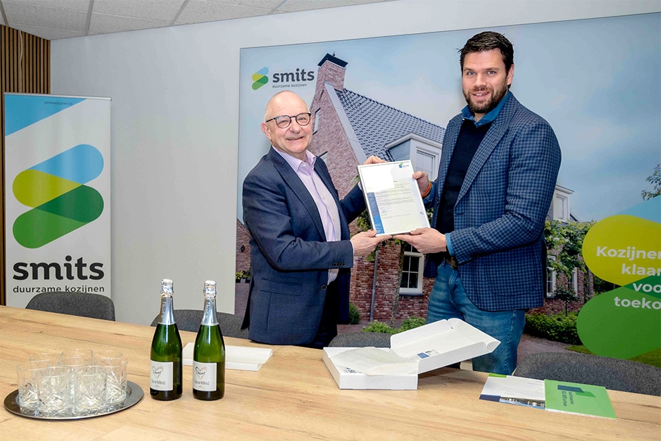 Overhandiging CE certificaat kopie