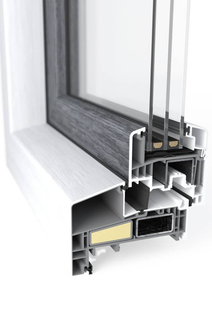 Toward 2030: plastic window frames with at least 50% recycled material 3