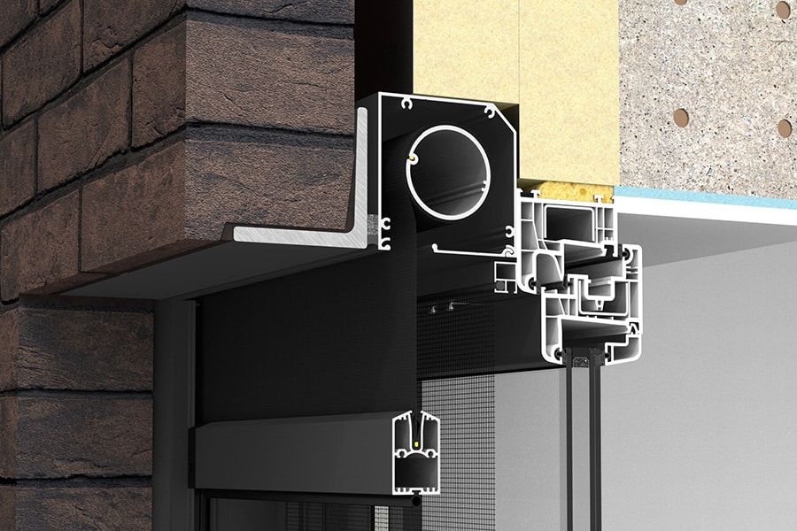 Vorsatzscheibe, die sich in die Architektur einfügt 2