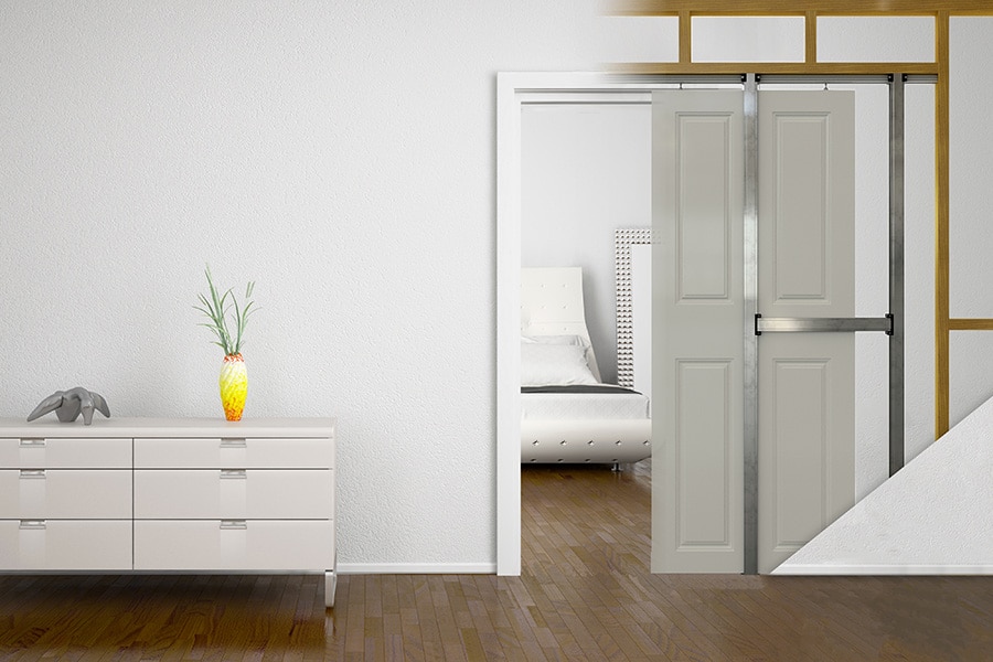 Schuifdeursystemen in de wand: Esthetisch, praktisch én technisch een perfecte oplossing 2