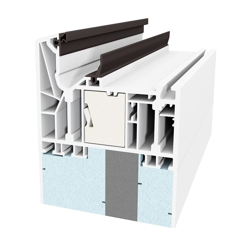 Sandwichelement met kern uit polystyrolschuim zonder toplaag 2