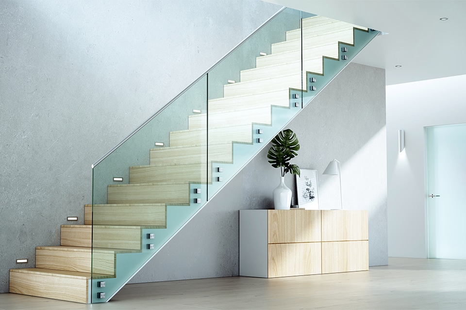 Nieuwe balusters, vloerglasklemmen en punthouders 2