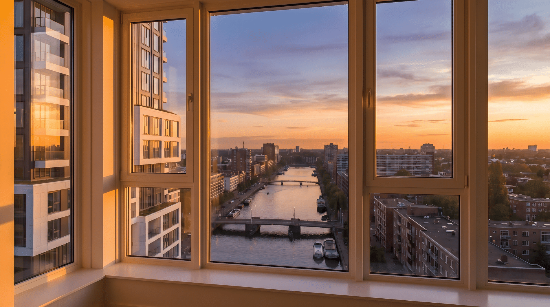 Fenstersystem überzeugt: schlankes Design, hohe Leistungsfähigkeit für Hochhäuser und Optimierung für die Fertigbauweise 1