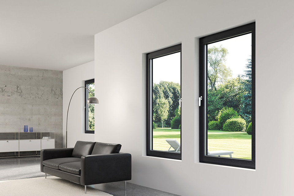 VEKA PURE: Aluminium-Optik, aber mit allen Vorteilen von Kunststoff 1